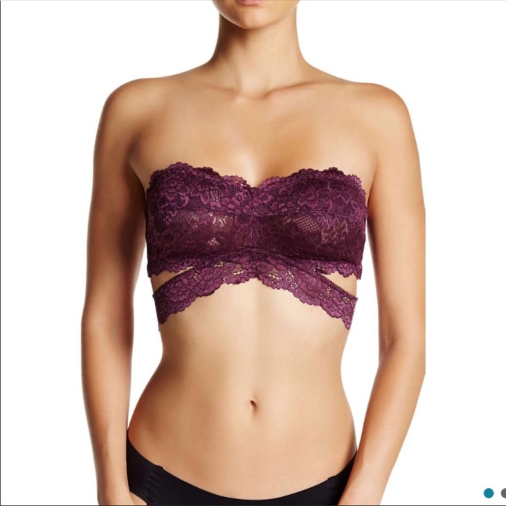 Free People Lace Bandeau Set XS